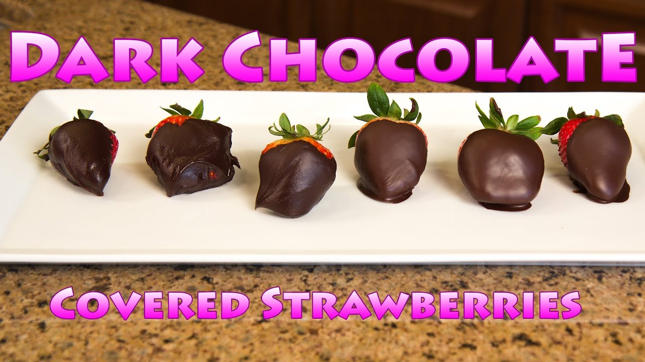 Dark Chocolate Covered Strawberry Aphrodisiac Recipe Sexiest
