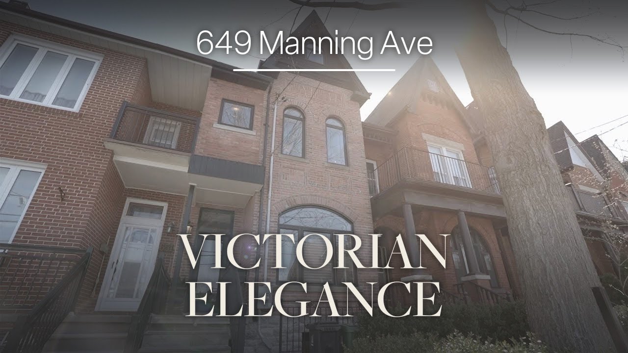 649 Manning Ave • Toronto Houses • J & C Toronto Real Estate Group YouTube