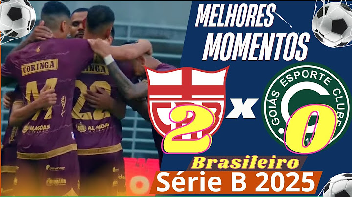 CRB 2 x 0 Goiás | Melhores Momentos Campeonato Brasileiro Série B 2025