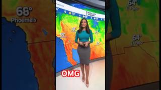 News bloopers 👶 walks on set #news #woman #fail #weathergirl #funny #viral