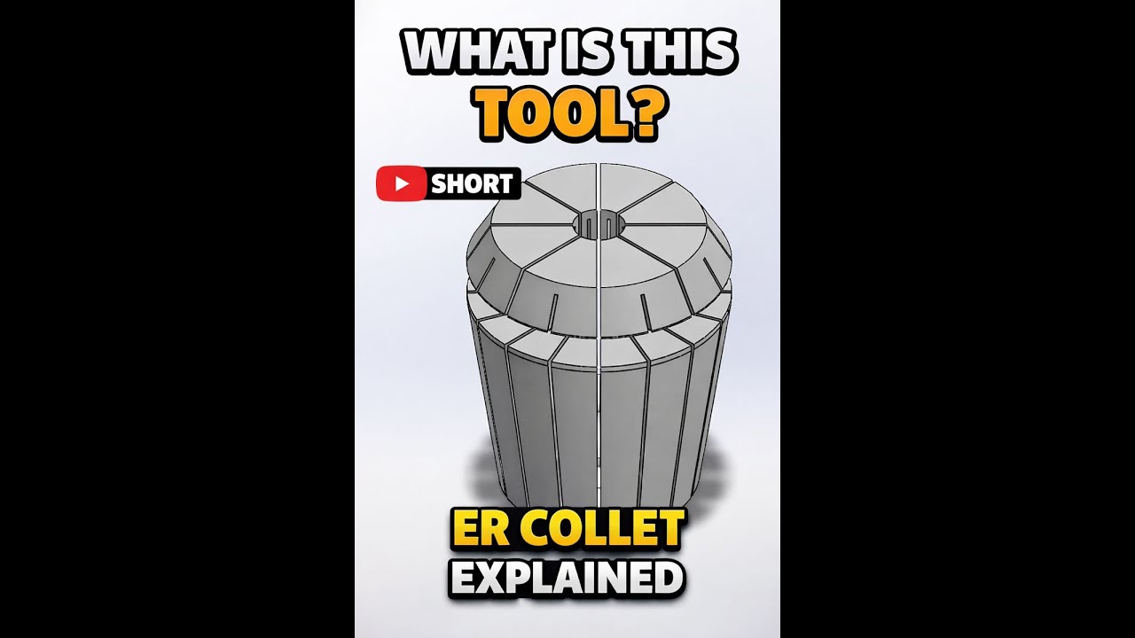 Step Collet Solid Model Collet Design in SOLIDWORKS | How to Model a Collet in SOLIDWORKS - YouTube