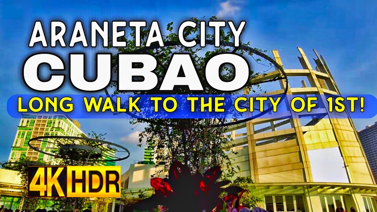 [4K HDR] ARANETA CITY  WALK | Ali Mall – Farmers Market – GatewayMall Tour 2025|Cubao, Quezon City🇵🇭