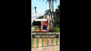 How to have a Wow factor from your Basement #shorts