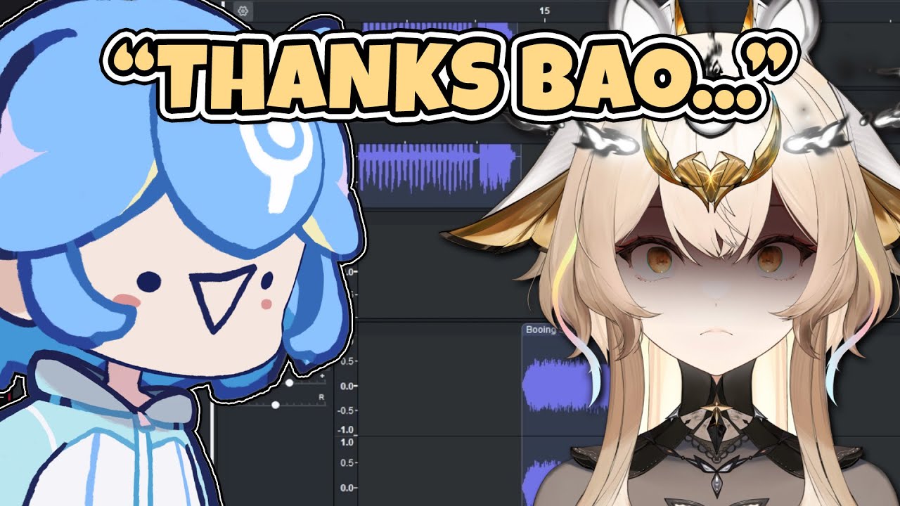 Бао издает причудливый звуковой сигнал для Юдзу