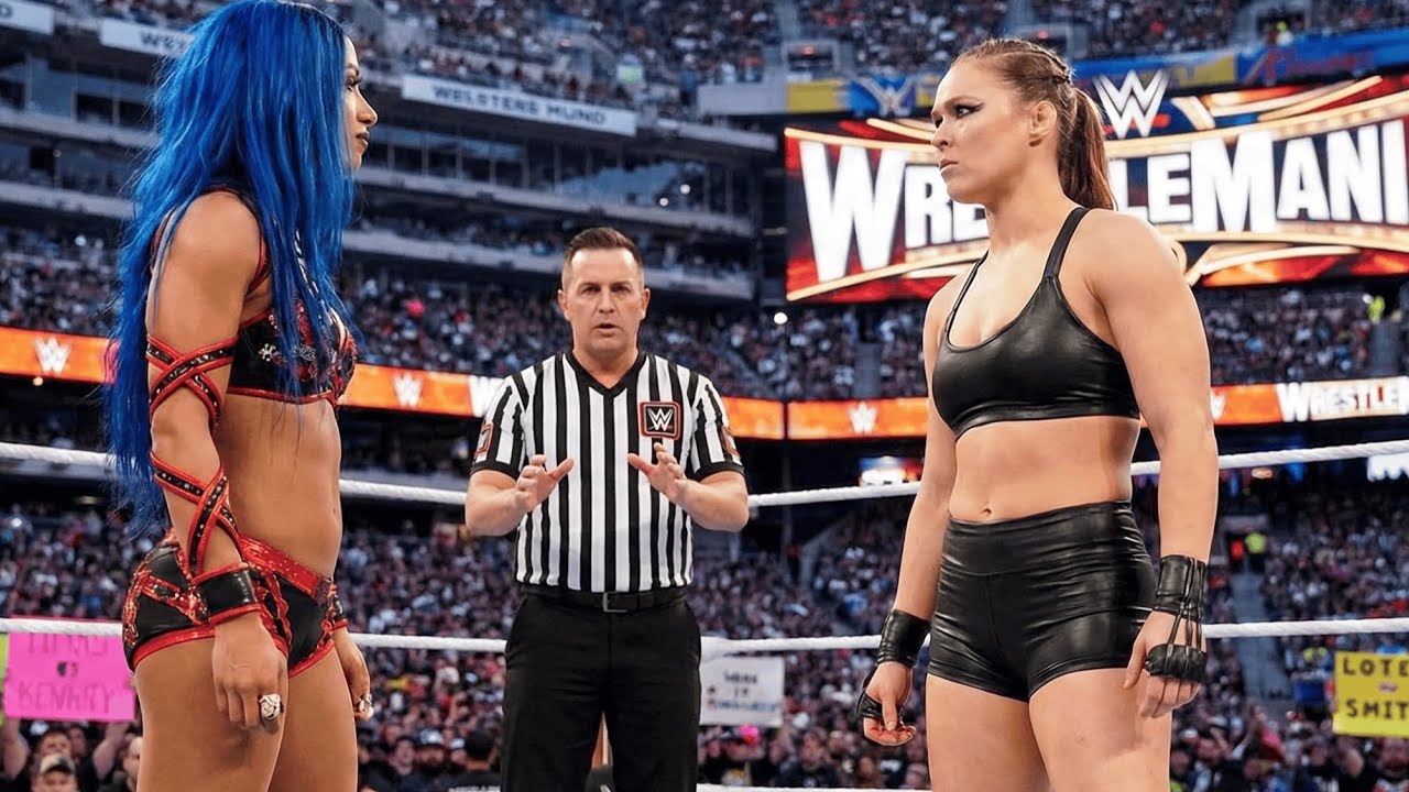 Ronda Rousey vs Sasha Banks | Full Match | WWE 2K25 Gameplay