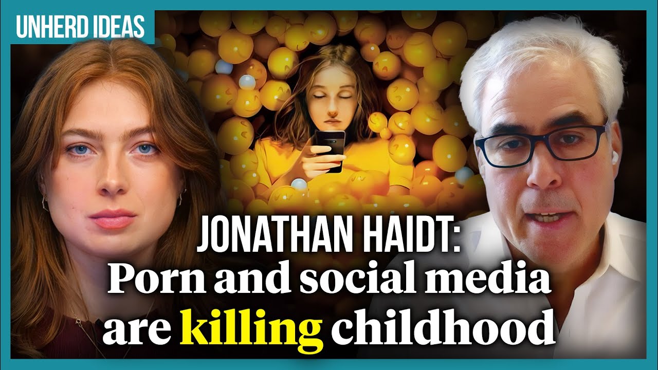 Jonathan Haidt Porn and social media are killing childhood