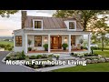 Modern Tiny Farmhouse Makeover | Sustainable Materials & Cozy Interior Ideas