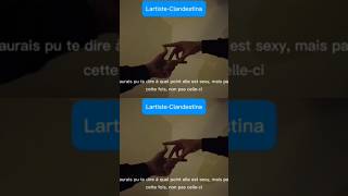Lartiste-Clandestina en langage des mains théâtrale #lartiste #lartisteclandestina #pourtoi #fyp