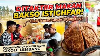 Pernah ditraktir makan Bakso Istighfar oleh teman Gowes  (Kang Coe) 190916 #xiaomi #baksoistighfar