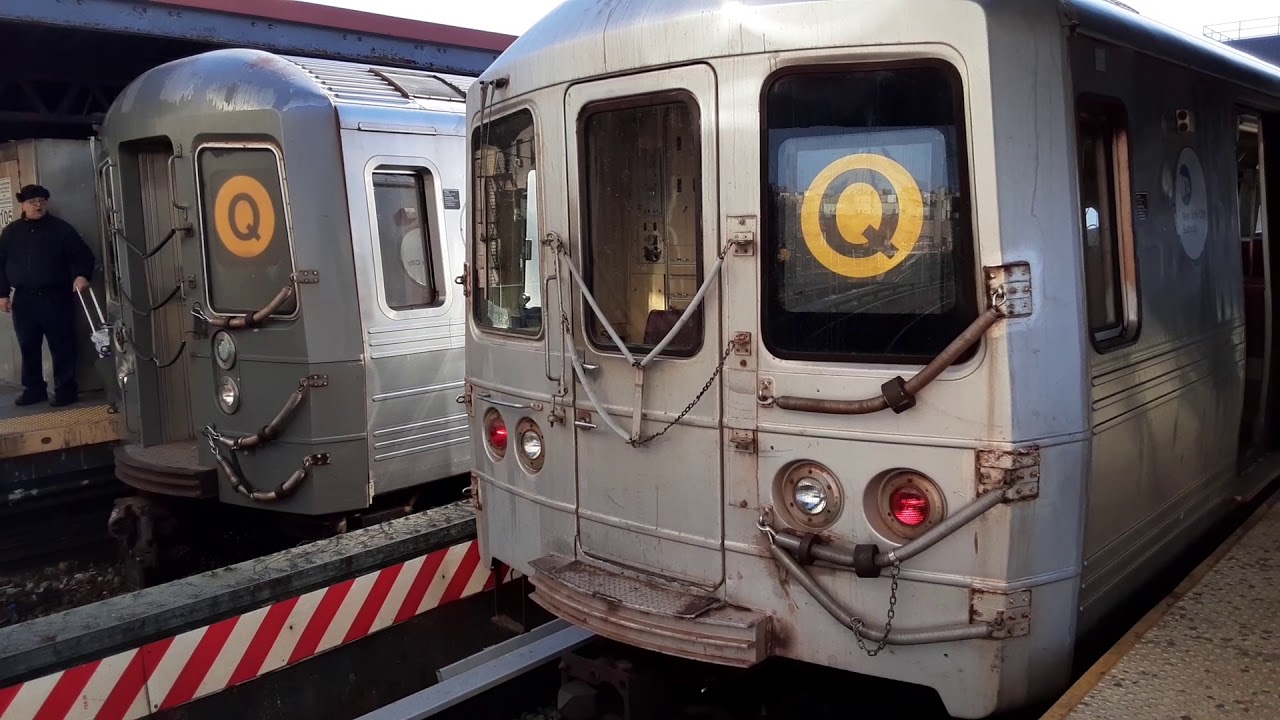 R68A (Q) Departs Brighton Beach Bound For Manhattan - YouTube