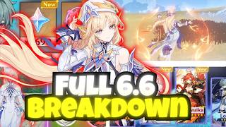 NEW! WATCH THIS VIDEO BEFORE 6.6! FULL VERSION BREAKDOWN - Banners, New Artifacts, Primogems, QoL...