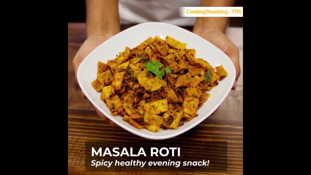 Soft Masala Chapati Recipe | Masala Roti Recipe | How To Make Masala Roti | Easy breakfast recipe