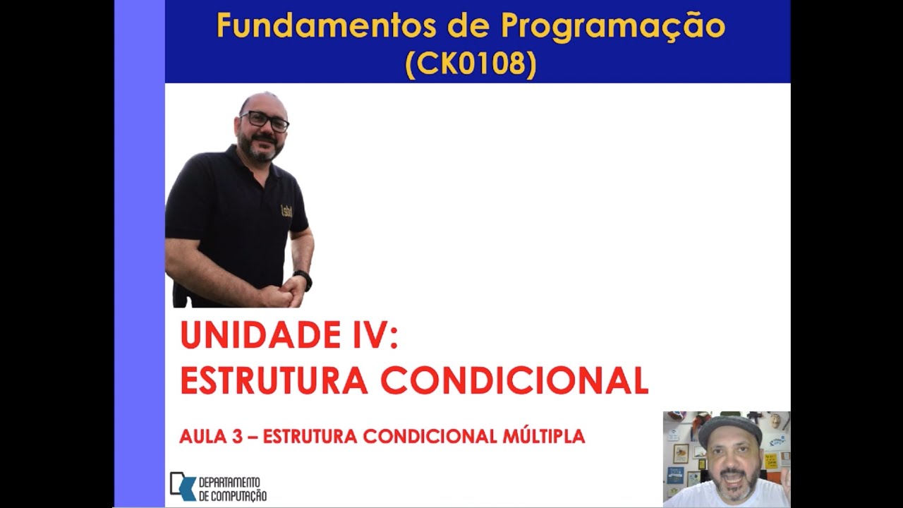 Curso Fundamentos de Programação em C - Unidade IV - Aula 3 - YouTube