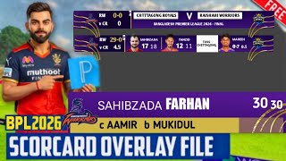 BPL 2026 scorecard Bangla Language  screenshot 4
