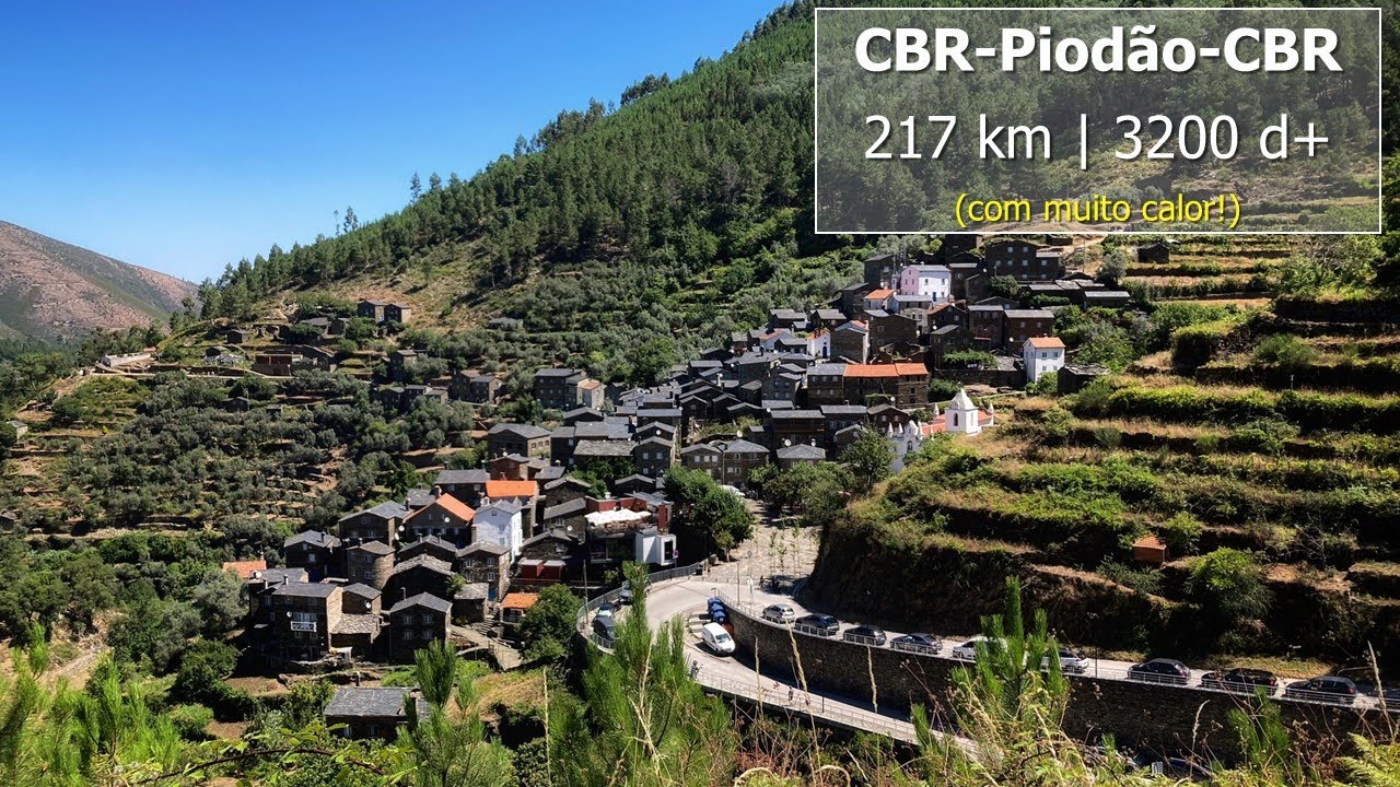 Voltinha de estrada CBR - Piodão - CBR (com muito calor!)
