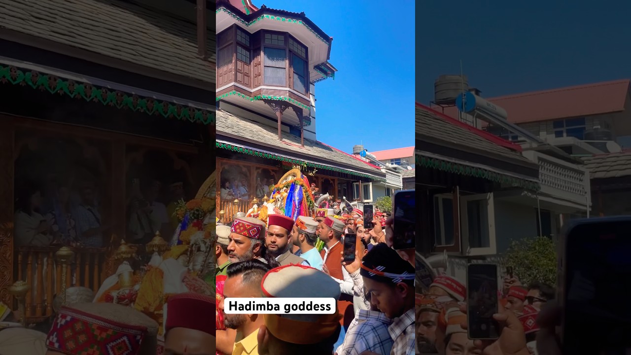 Hadimba demon goddess Kullu Dussehra  