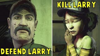 Clementine and Lee Locked in the Meat Locker -All Choices- The Walking Dead