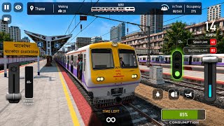 Indian Local Train Sim Gameplay 🚆 | Mumbai Local Train Simulator | Realistic Indian Train Game screenshot 3