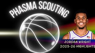 Jordan Wright 2025-26 Highlights