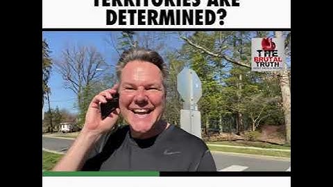 HOW YOUR TERRITORY IS DETERMINED    -  SALES COMEDY