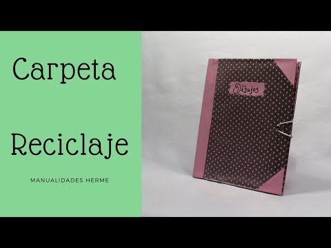 Carpeta reciclada