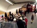 Paris subway station concert by emiliano rey