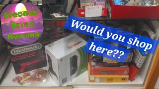 Can you find Video Games at A Antique Mall? Retro Video Game & Toy Hunting #videogames #toys #90s