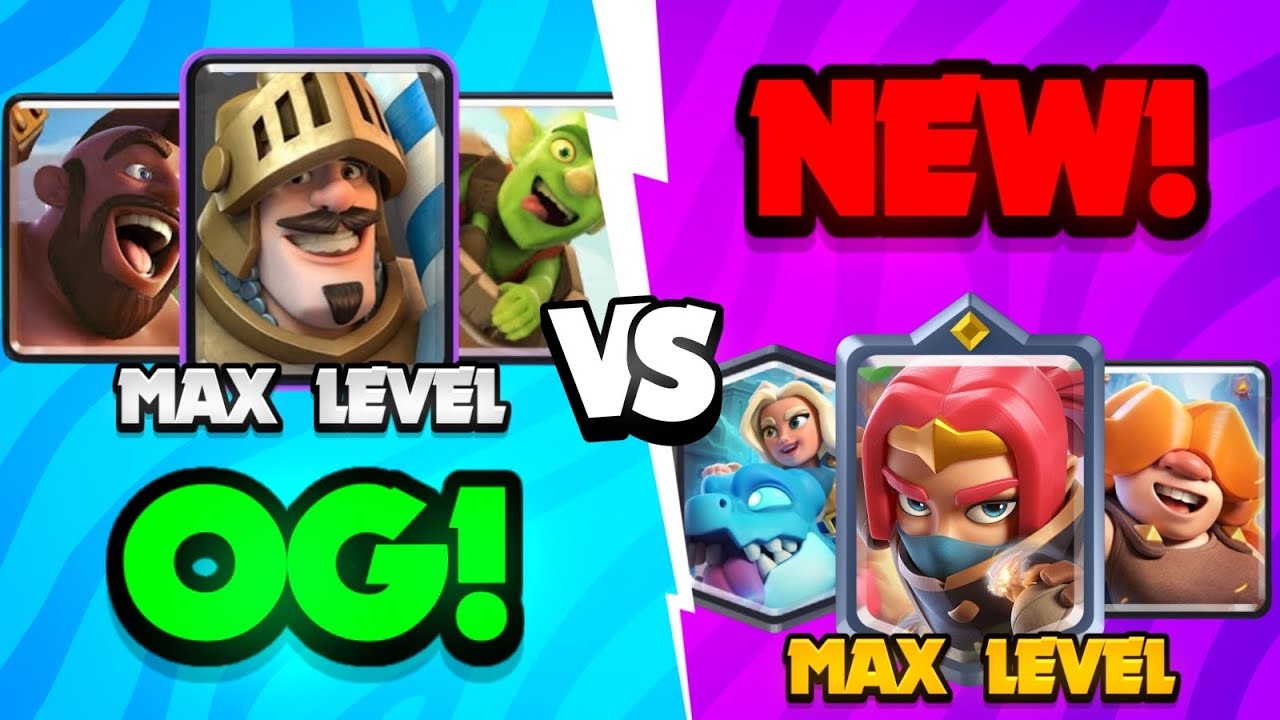 2016 OGs vs 2025 NEW Clash Royale Players