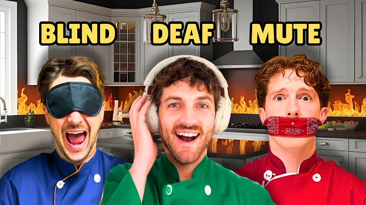 Blind Deaf Mute Baking Challenge Part 2!