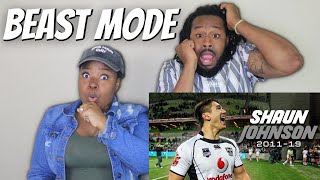 WHO IS THIS GUY?! American Football Player First Time Reaction To Shaun Johnson Rugby Best Moments