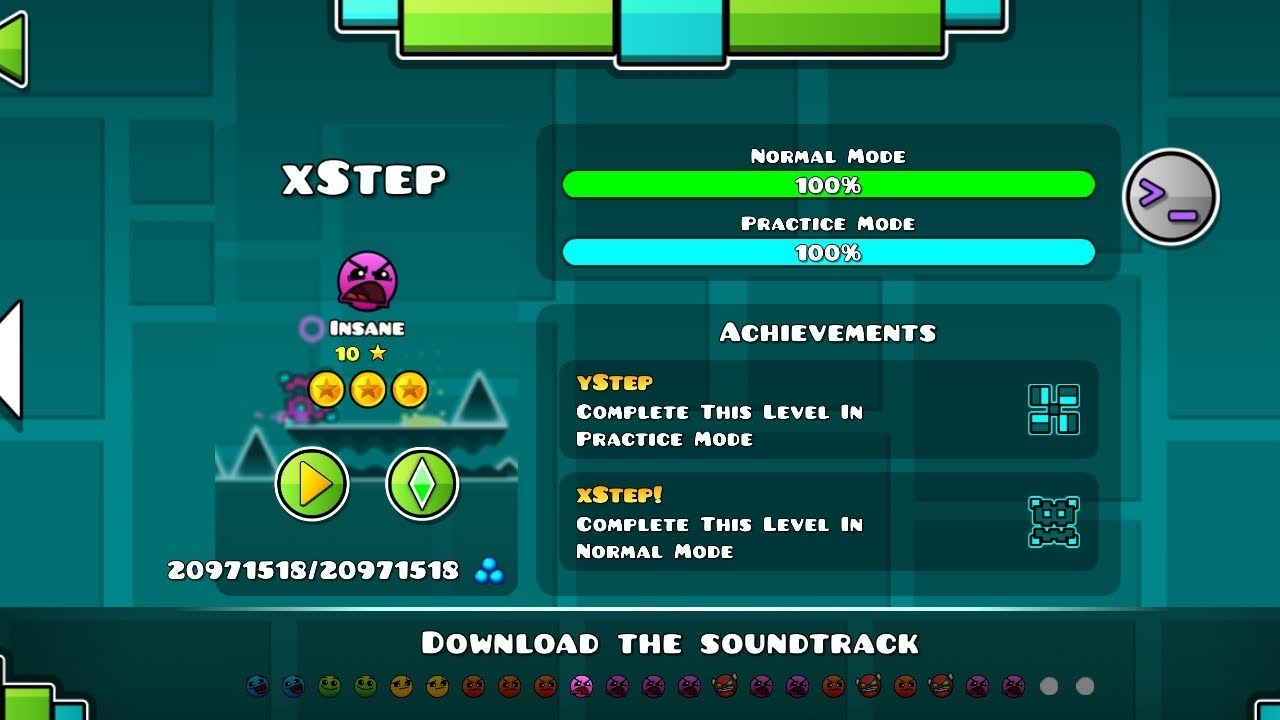 Xstep xStep 100% (1/3 coins) - YouTube