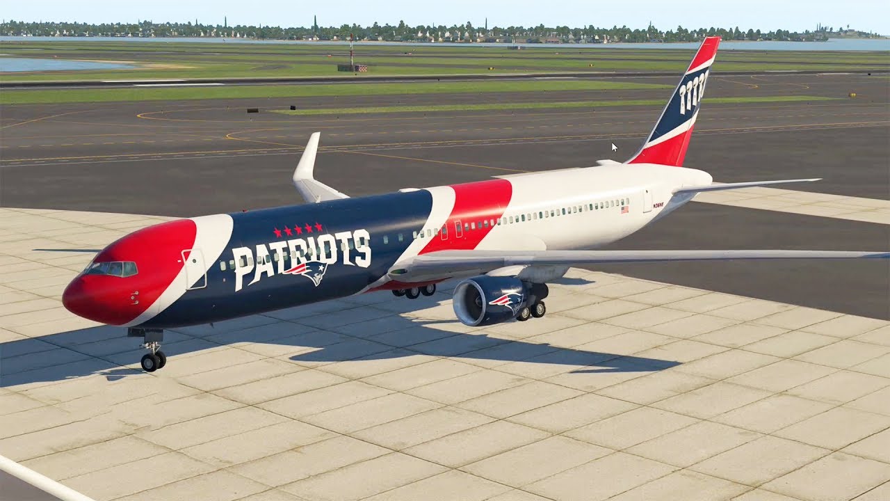 X-Plane 11 - Flying New England Patriots to Minnesota for 