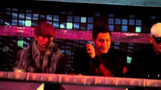 121229 [HD fancam] SBS Gayo Hyuk & Siwon chatting