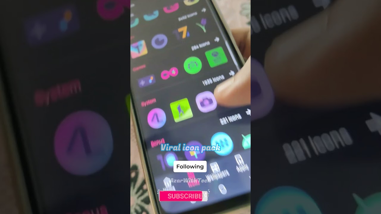 Viral Icon Pack 🤩📲 