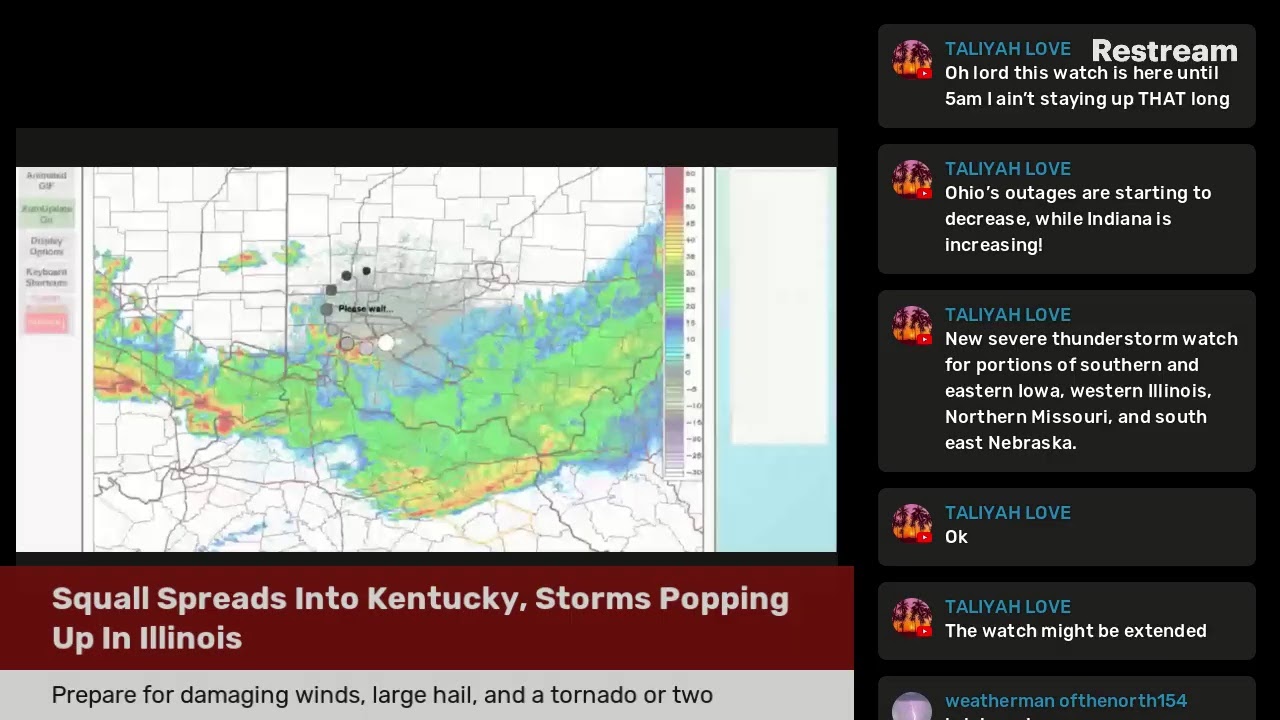 Dangerous Squall Forming In Southern Midwest| Potential Tropical Cyclone
