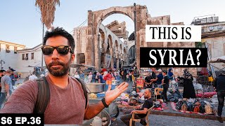 SYRIA Shocking First Impressions S06 EP.36 | Walking the Streets of Damascus |MIDDLE EAST MOTORCYCLE