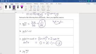 5   Finding Limits Algebraically Part 2