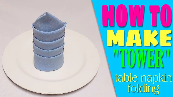 Tower #Napkin Folding