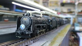 鉄道模型(Nゲージ)：アトリエminamo vol.8：C62重連＋スハ44系 特急