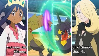 CYNTHIA BEATS IRIS!! THE BEST MASTERS 8 BATTLE!!