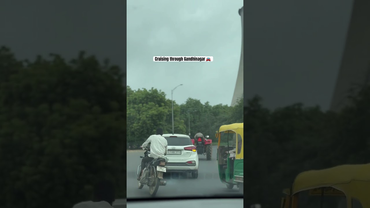 The Most Peaceful Drive in Gujarat – Gandhinagar Roads  