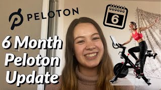 6 MONTH PELOTON UPDATE || WEIGHT LOSS, MUSCLE GAIN, TIPS FOR BEGINNERS