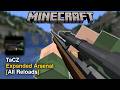 Minecraft TaCZ Expanded Arsenal Gun Pack - All Weapon Reload Animations | v2.7 | By tonier