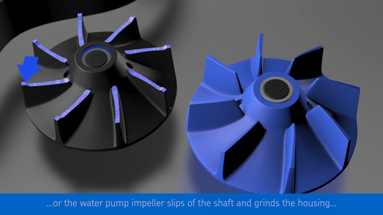 SKF Water Pump And Timing Belt Kit VKMC 94912 - Timing Belt And Water