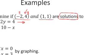 37 Solving Systems of Linear Equations by Graphing
