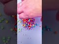 Rainbow Beads Flow into a Flower ✨ Pouring ASMR