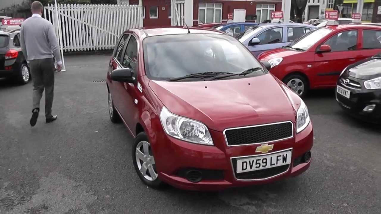 Used Car, Chevrolet Aveo S, DV59LFW, Wessex Garages, Feeder Road