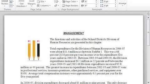 Insert a Text Wrapping Break - Word 2010