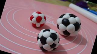 Şeker Hamurundan Futbol topu Nasıl yapılır?