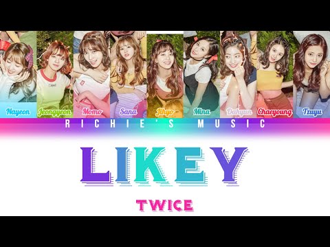 TWICE ( 트와이스) - LIKEY [Color Coded Lyrics Han|Rom|Eng]